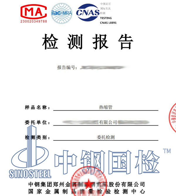 絕緣電阻檢測報(bào)告
